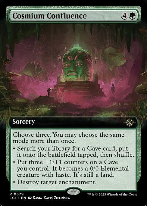[Foil] LCI 379 Cosmium Confluence (0379 - Extended Art) R
