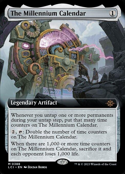 [Foil] LCI 388 The Millennium Calendar (0388 - Extended Art) M