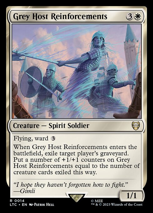 LTC 014 Grey Host Reinforcements R