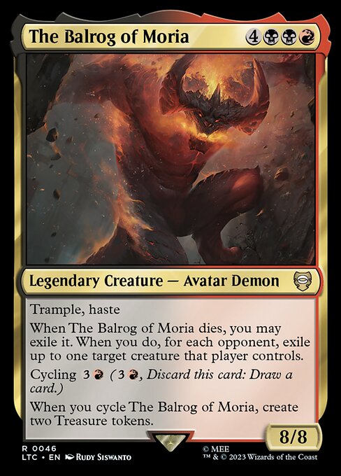 LTC 046 The Balrog of Moria R