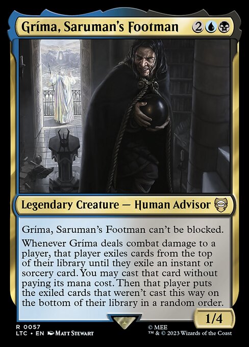 LTC 057 Grima, Saruman's Footman R