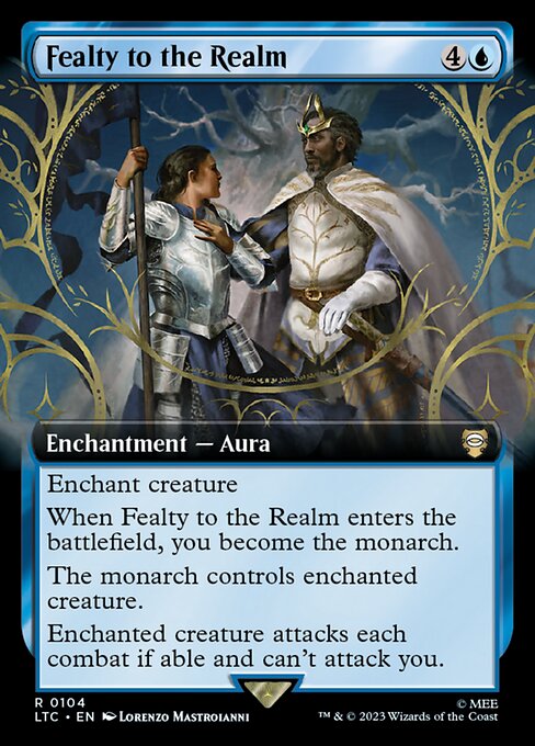 LTC 104 Fealty to the Realm (Extended Art) R