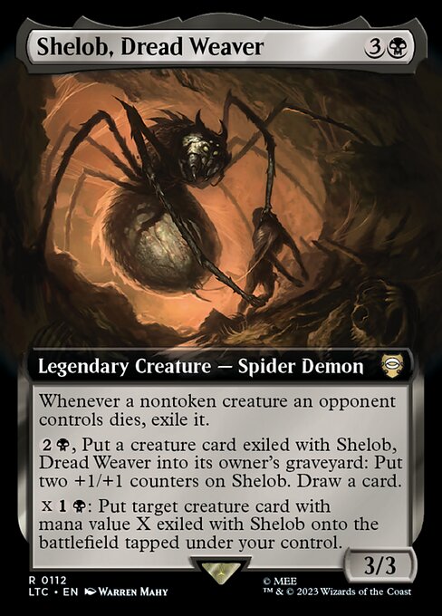 LTC 112 Shelob, Dread Weaver (Extended Art) R