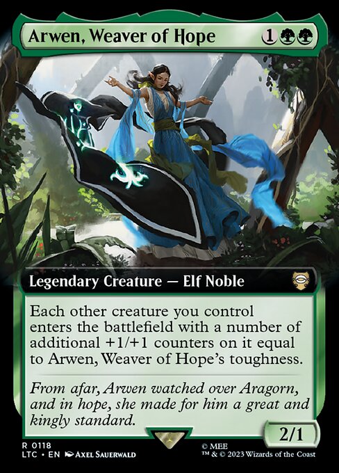 LTC 118 Arwen, Weaver of Hope (Extended Art) R