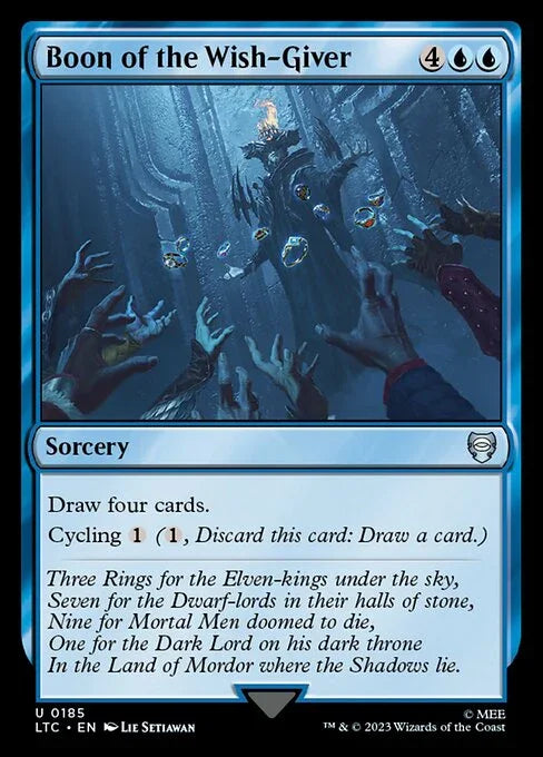 LTC 185 Boon of the Wish-Giver U