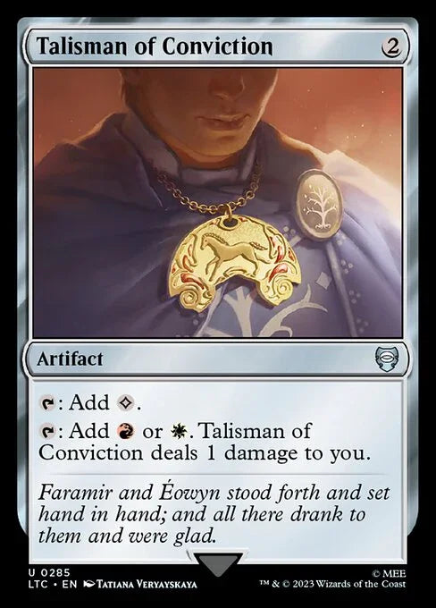 LTC 285 Talisman of Conviction U