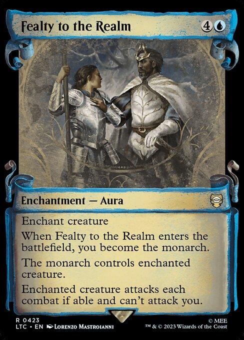 LTC 423 Fealty to the Realm (0423 - Scroll Showcase) R