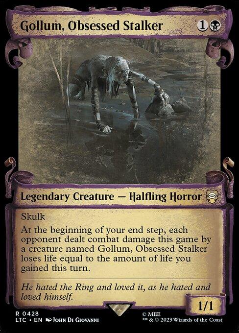 LTC 428 Gollum, Obsessed Stalker (0428 - Scroll Showcase) R