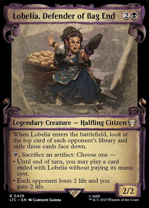 LTC 429 Lobelia, Defender of Bag End (0429 - Scroll Showcase) R