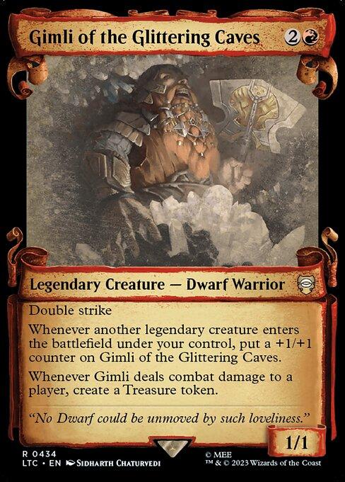 LTC 434 Gimli of the Glittering Caves (0434 - Scroll Showcase) R