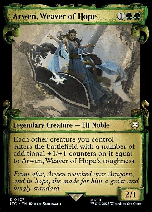 LTC 437 Arwen, Weaver of Hope (0437 - Scroll Showcase) R