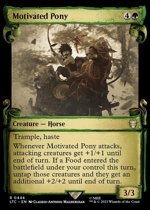LTC 444 Motivated Pony (0444 - Scroll Showcase) R