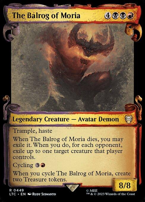 LTC 449 The Balrog of Moria (0449 - Scroll Showcase) R