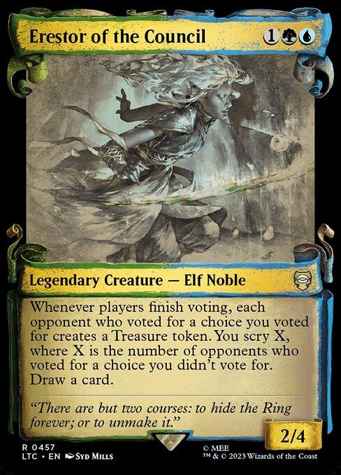LTC 457 Erestor of the Council (0457 - Scroll Showcase) R