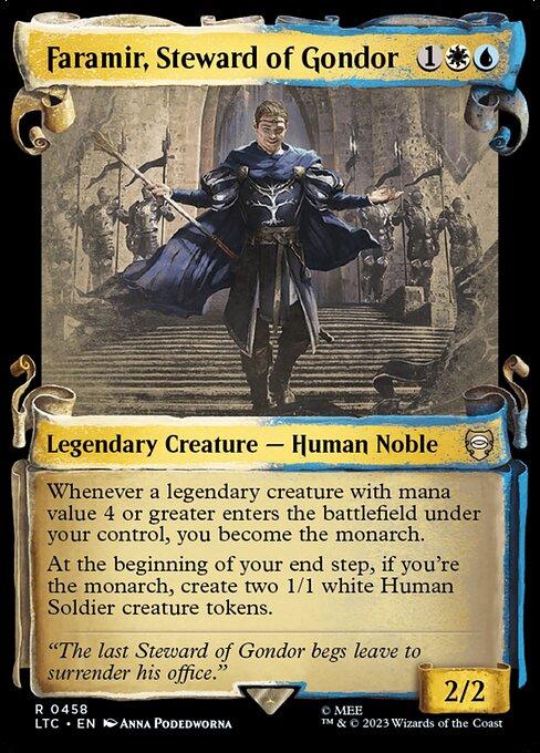 LTC 458 Faramir, Steward of Gondor (0458 - Scroll Showcase) R