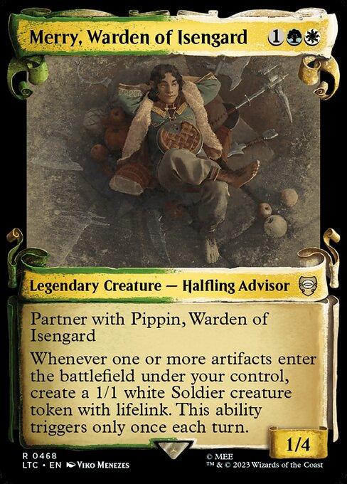 LTC 468 Merry, Warden of Isengard (0468 - Scroll Showcase) R