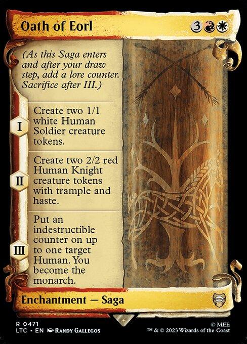 LTC 471 Oath of Eorl (0471 - Scroll Showcase) R