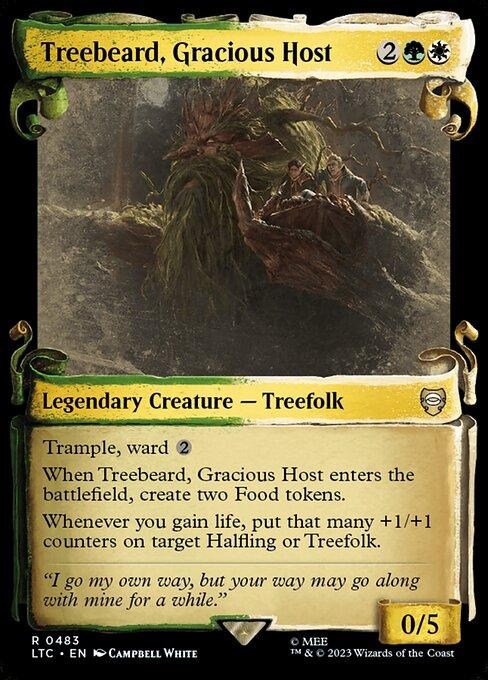 LTC 483 Treebeard, Gracious Host (0483 - Scroll Showcase) R