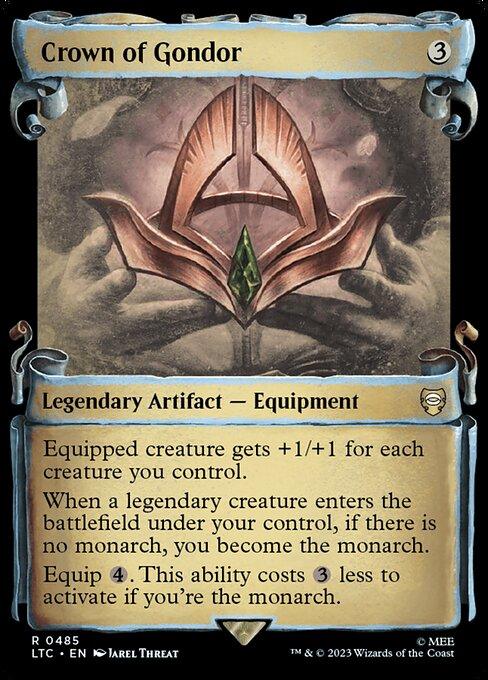 LTC 485 Crown of Gondor (0485 - Scroll Showcase) R