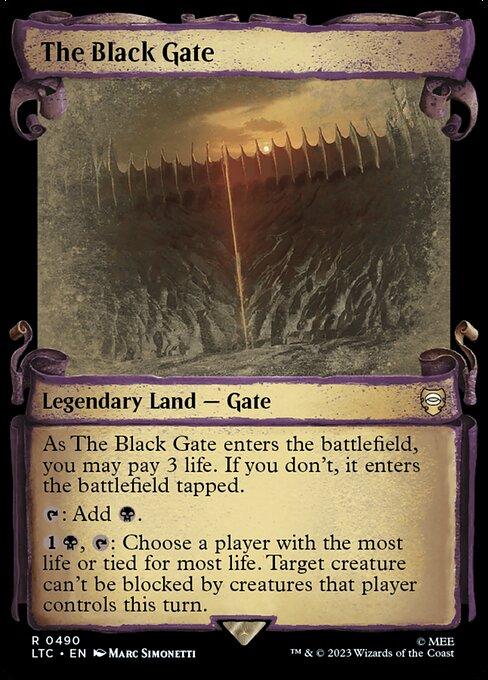 LTC 490 The Black Gate (0490 - Scroll Showcase) R