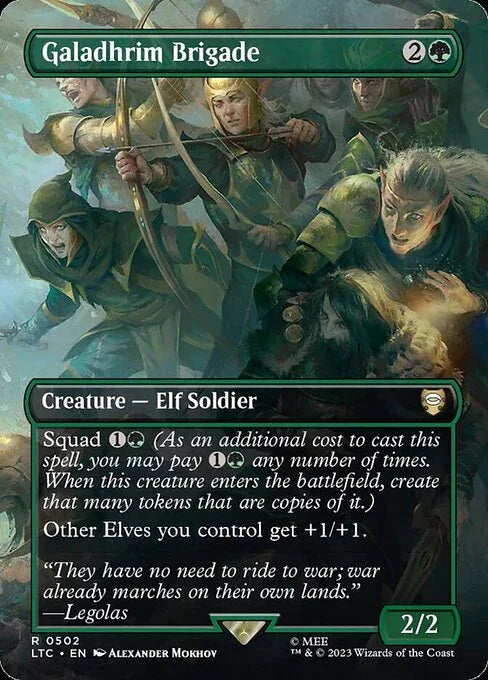 LTC 502 Galadhrim Brigade (0502 - Borderless) R