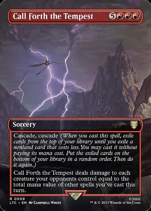 LTC 509 Call Forth the Tempest (0509 - Borderless) R