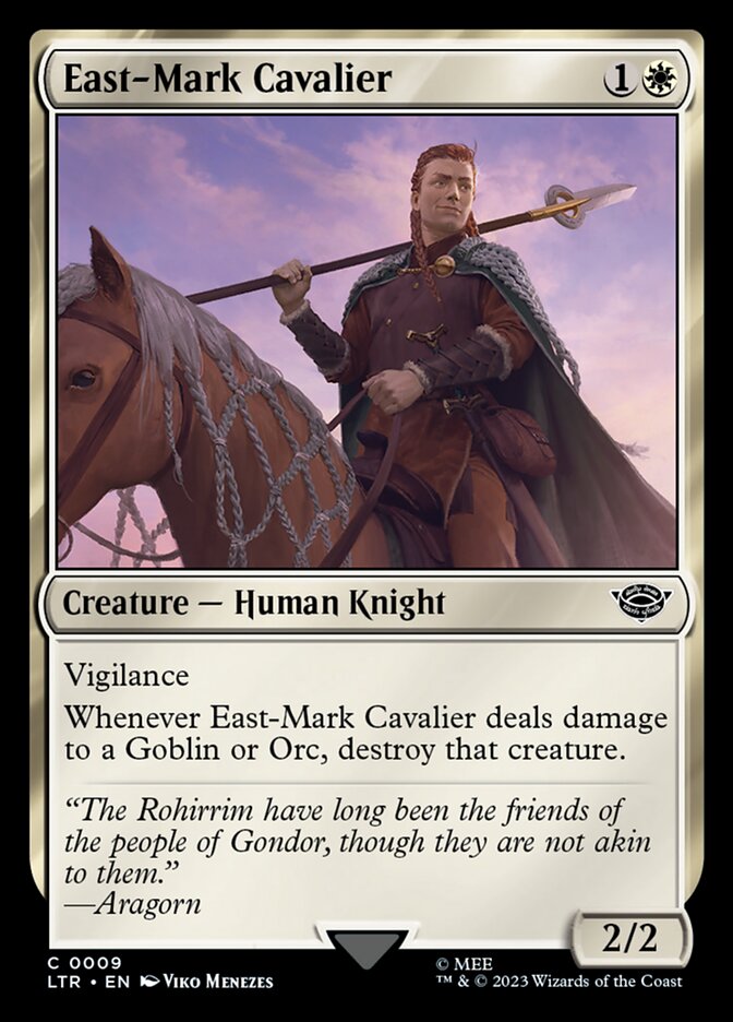 LTR 009 East-Mark Cavalier C