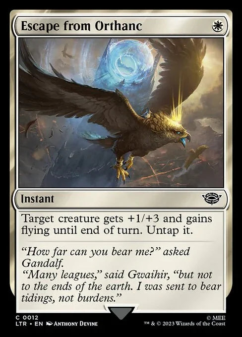 [Foil] LTR 012 Escape from Orthanc C
