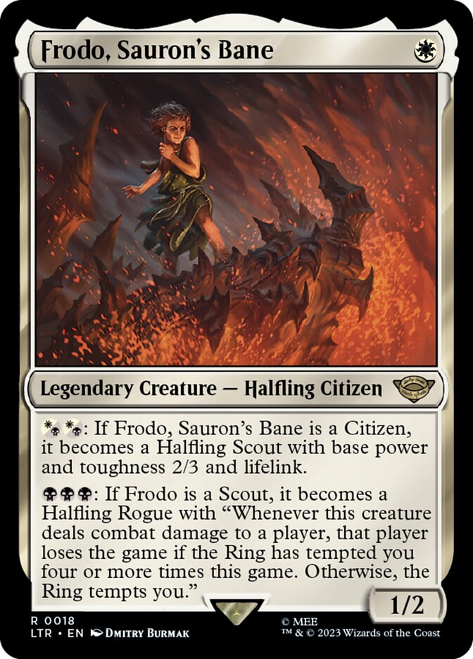 LTR 018 Frodo, Sauron's Bane R