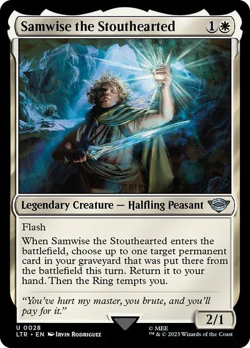 [Foil] LTR 028 Samwise the Stouthearted U