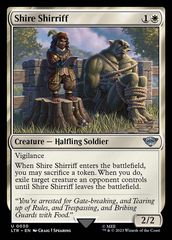 LTR 030 Shire Shirriff U
