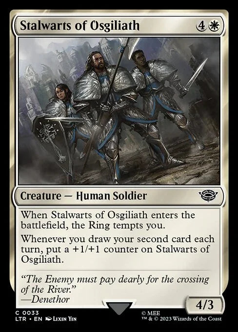 [Foil] LTR 033 Stalwarts of Osgiliath C