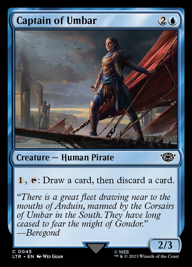 LTR 045 Captain of Umbar C