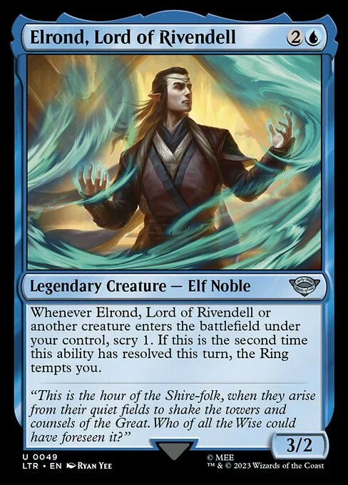 [Foil] LTR 049 Elrond, Lord of Rivendell U