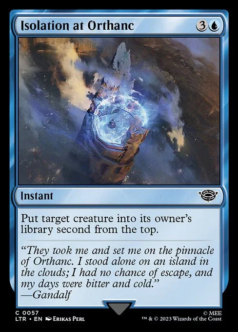 [Foil] LTR 057 Isolation at Orthanc U