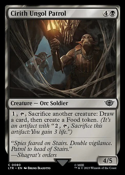 [Foil] LTR 080 Cirith Ungol Patrol C