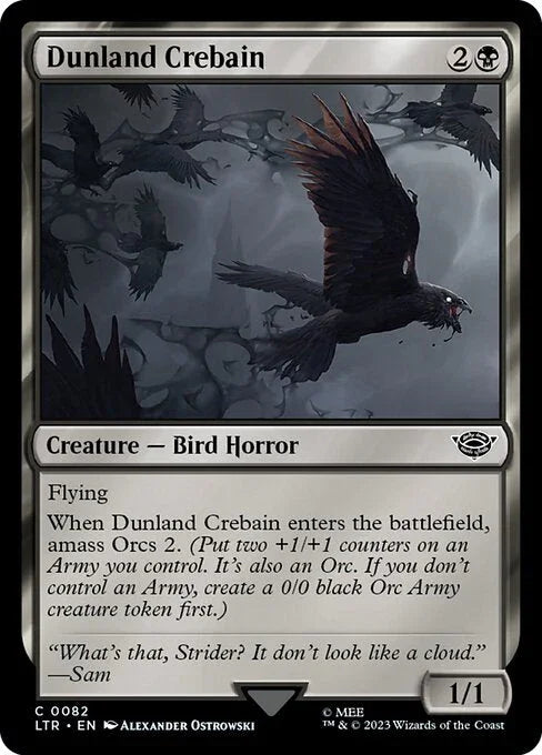 [Foil] LTR 082 Dunland Crebain C