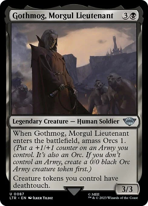 [Foil] LTR 087 Gothmog, Morgul Lieutenant U