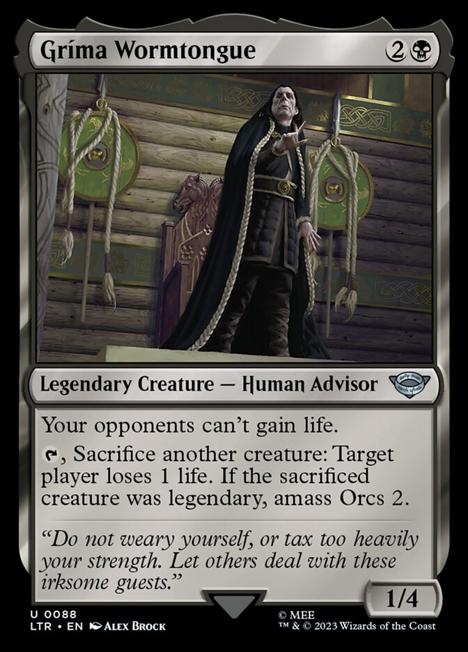 LTR 088 Grima Wormtongue U