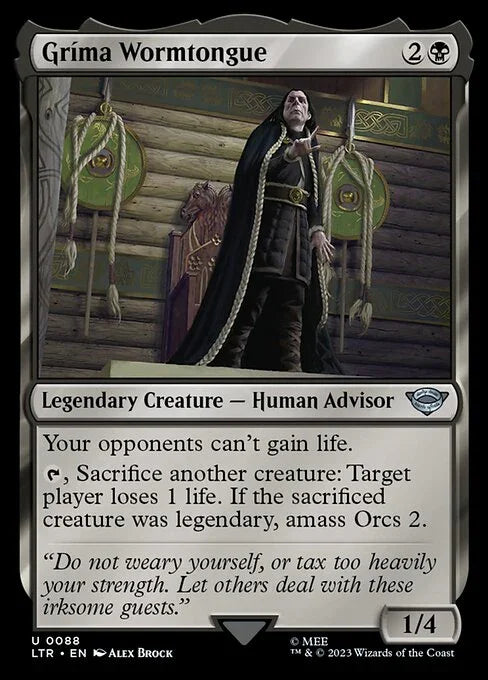 [Foil] LTR 088 Grima Wormtongue U
