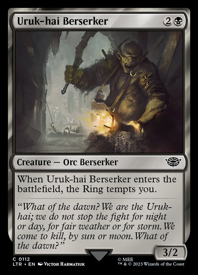 LTR 112 Uruk-hai Berserker C