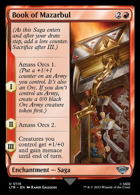 [Foil] LTR 116 Book of Mazarbul U