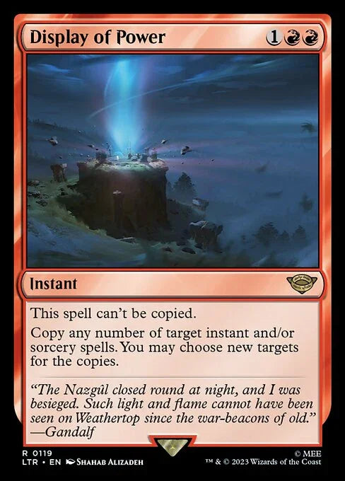[Foil] LTR 119 Display of Power R
