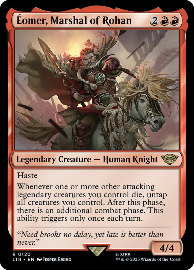 LTR 120 Eomer, Marshal of Rohan R