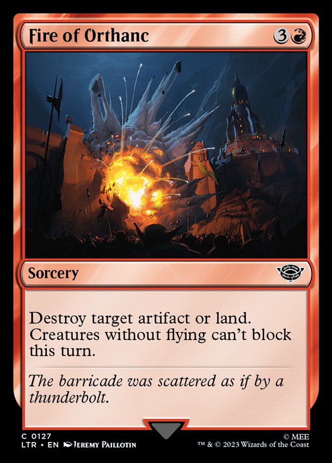 LTR 127 Fire of Orthanc C