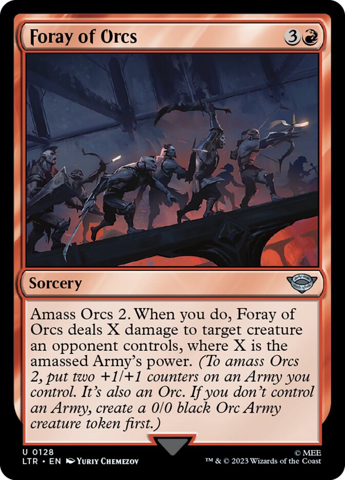 LTR 128 Foray of Orcs U