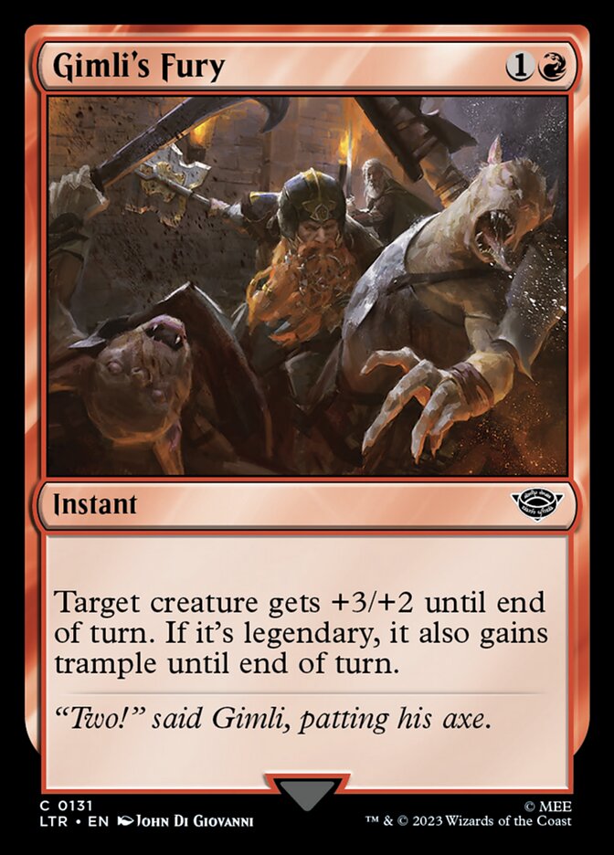 LTR 131 Gimli's Fury C