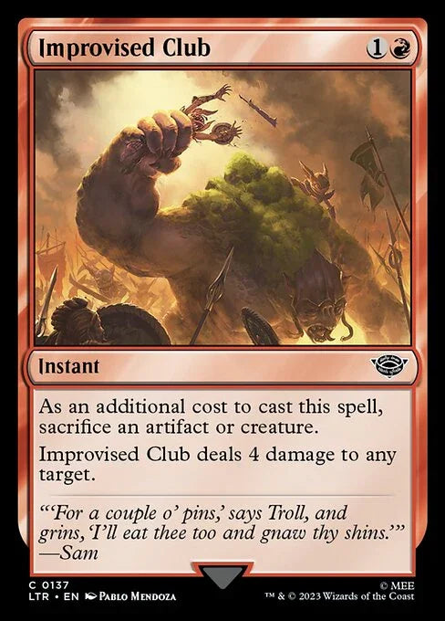 [Foil] LTR 137 Improvised Club C