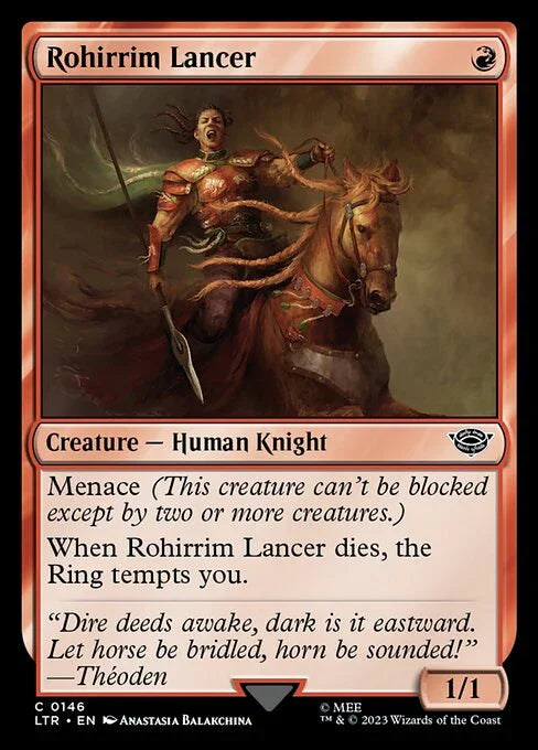 [Foil] LTR 146 Rohirrim Lancer C
