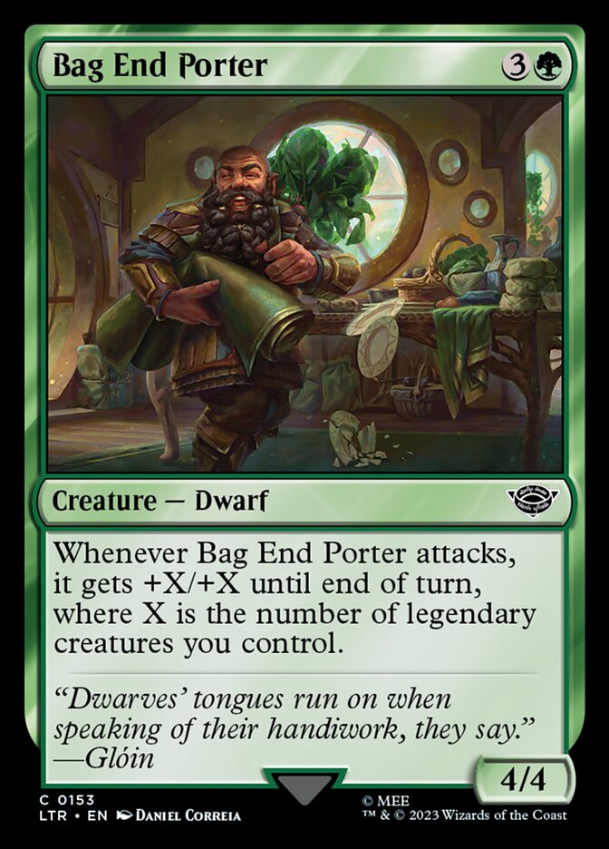 LTR 153 Bag End Porter C